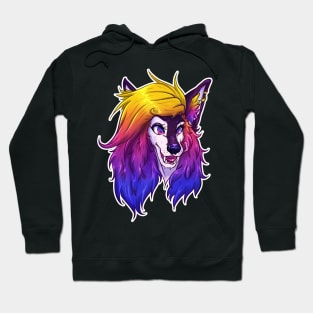 Rainbow Dog Hoodie